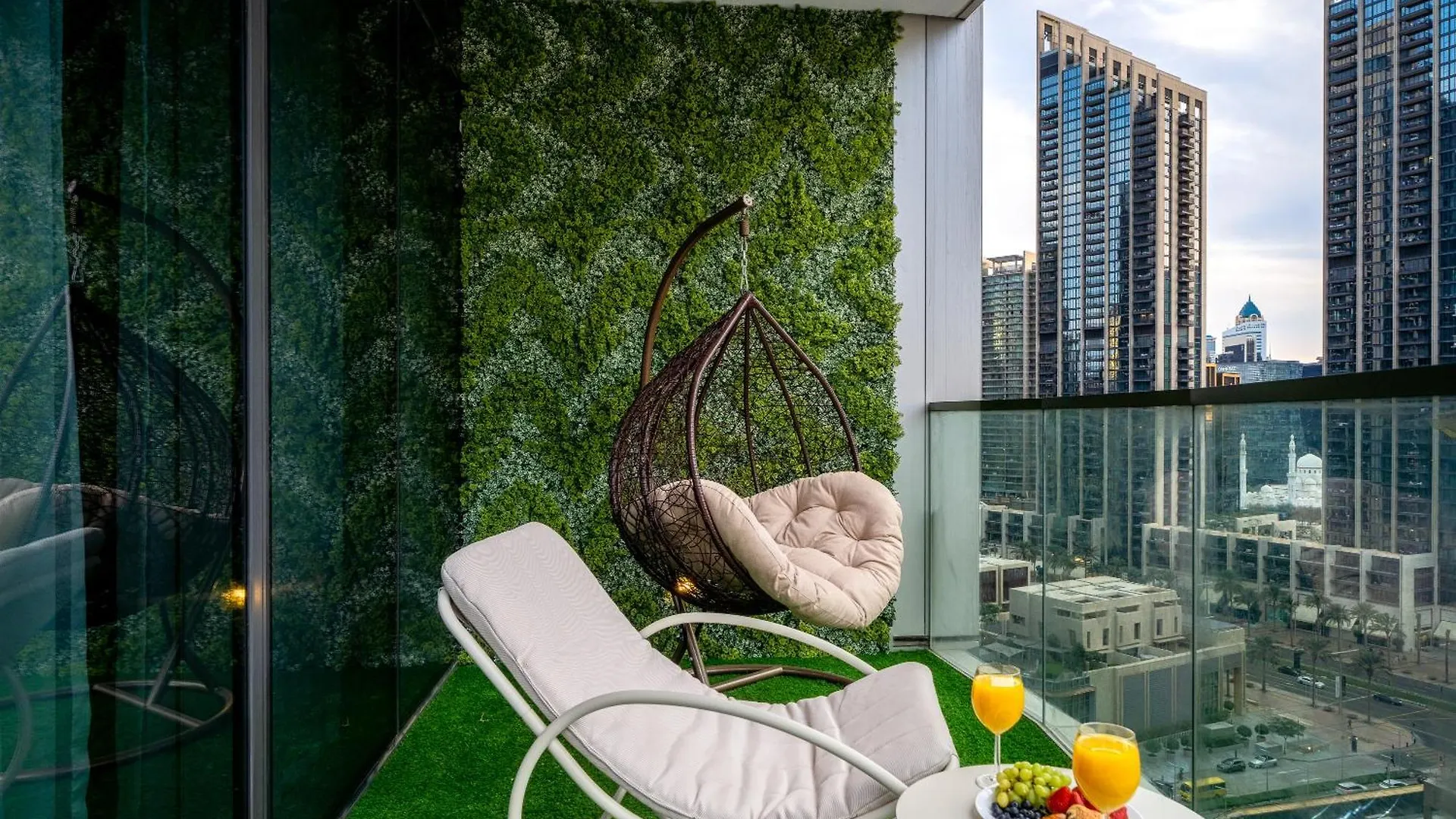 公寓 Luxe Living At Grande Signature - Burj Khalifa And Sea Views - Brand New 迪拜