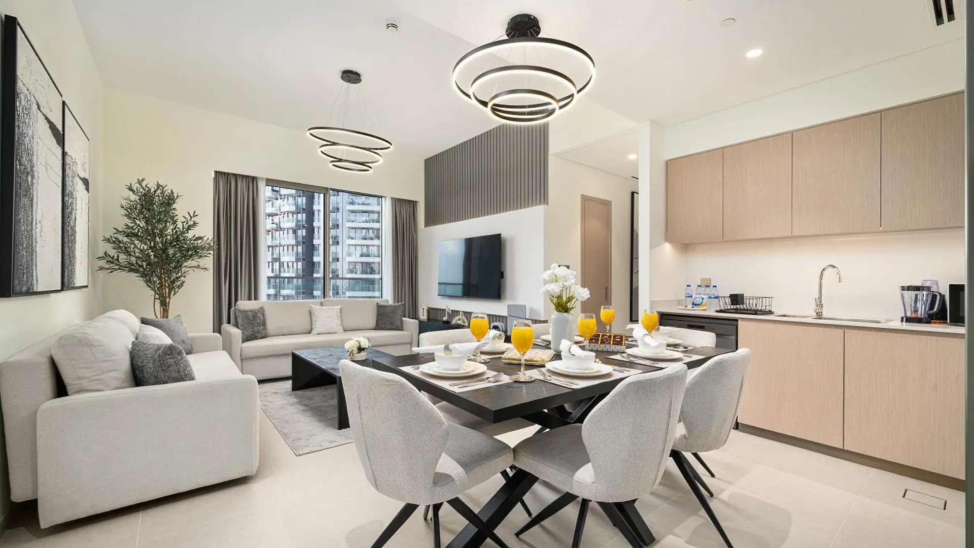 Luxe Living At Grande Signature - Burj Khalifa And Sea Views - Brand New Dubai Apartment